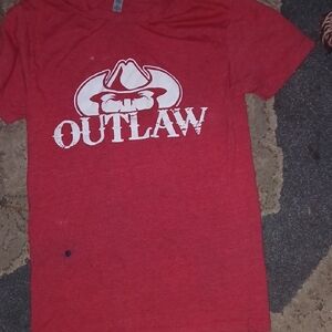 Next Level Apparel Kids Outlaw Red T-Shirt